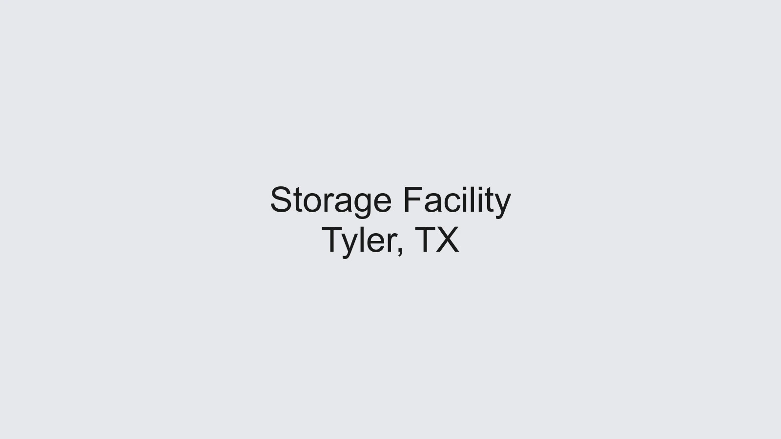Storage Units in Denton, Texas